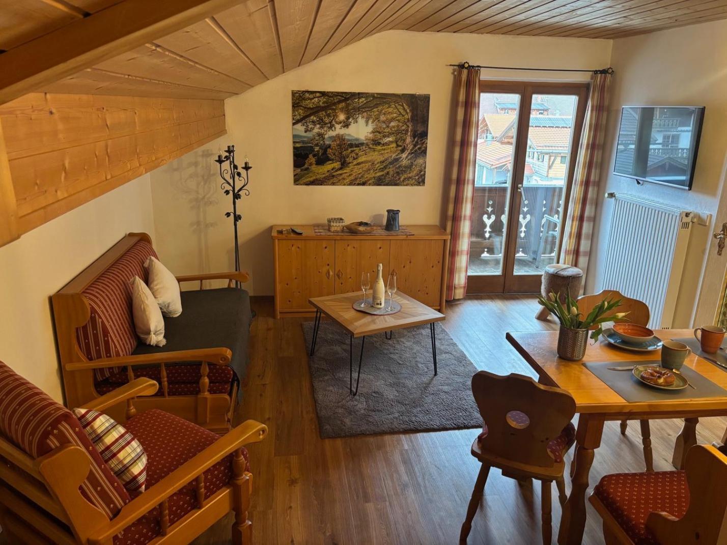 Ferienwohnung Bergfrieden Krün Dış mekan fotoğraf