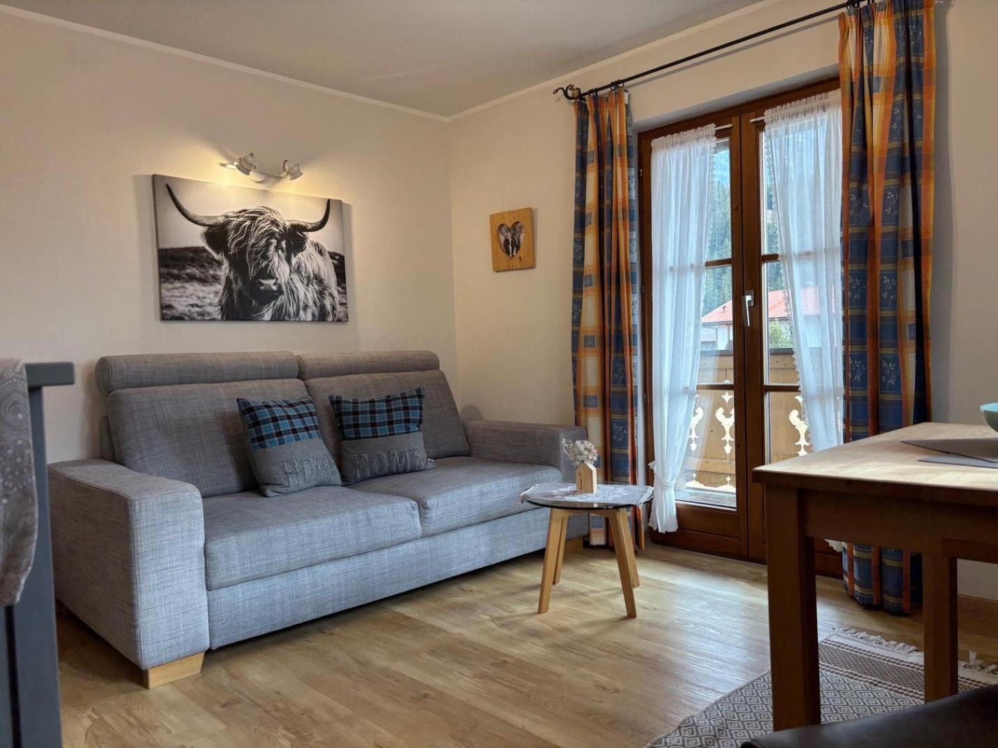 Ferienwohnung Bergfrieden Krün Oda fotoğraf