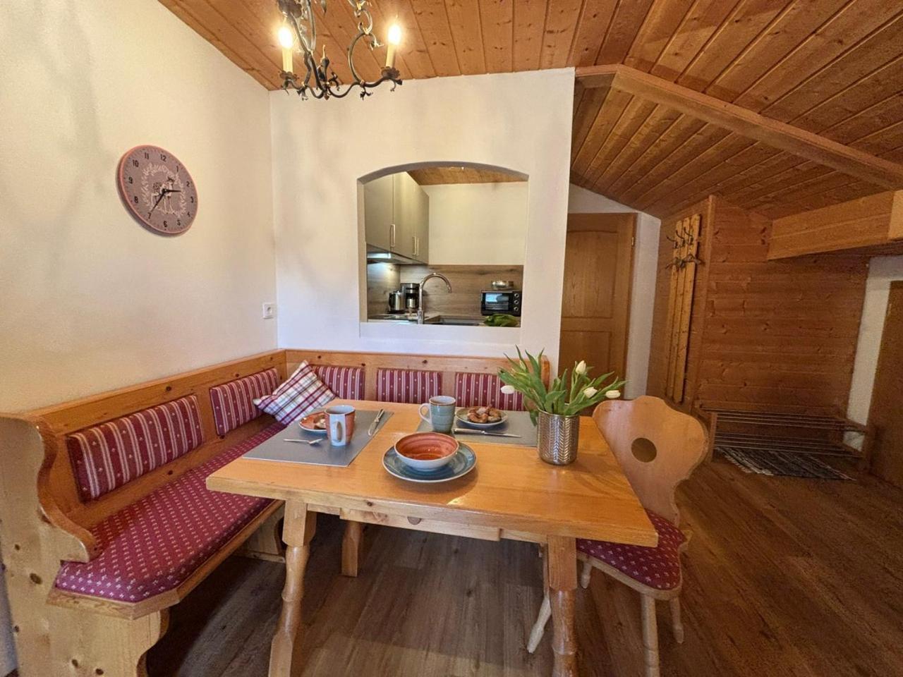 Ferienwohnung Bergfrieden Krün Dış mekan fotoğraf